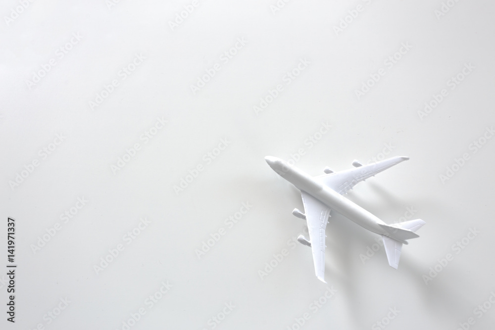 Passenger airplane isolated on white background Passenger airplane isolated on white background