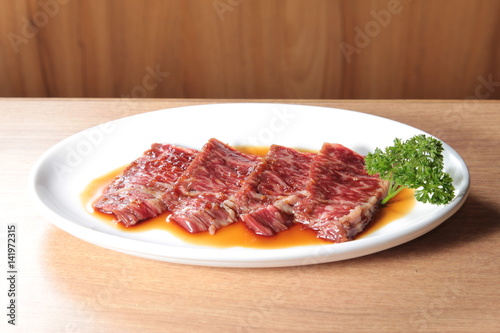 raw beef