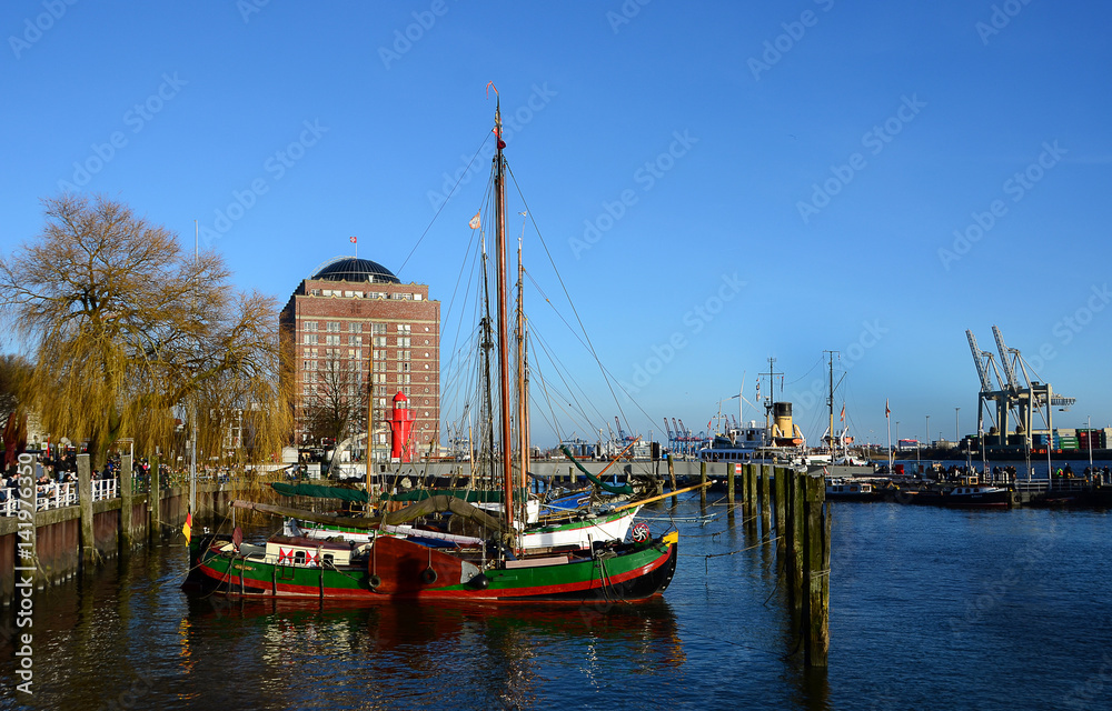 historischer Hafen Hamburg