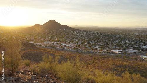Shadow Mountain Sunset over Phoenix