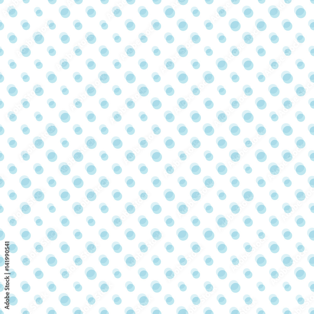 Dotted seamless pattern. Vector illustration. Geometric design. Modern stylish abstract texture. Template for print, textile, wrapping and decoration