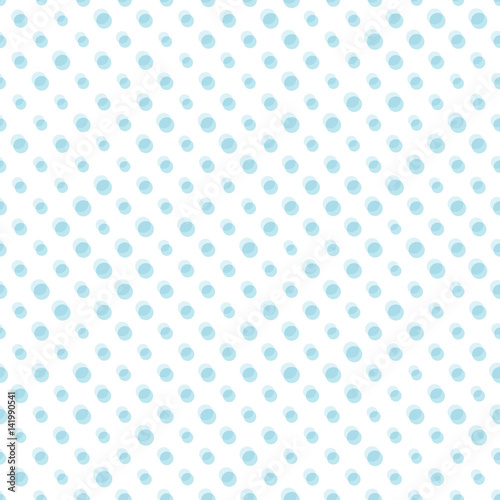 Dotted seamless pattern. Vector illustration. Geometric design. Modern stylish abstract texture. Template for print, textile, wrapping and decoration