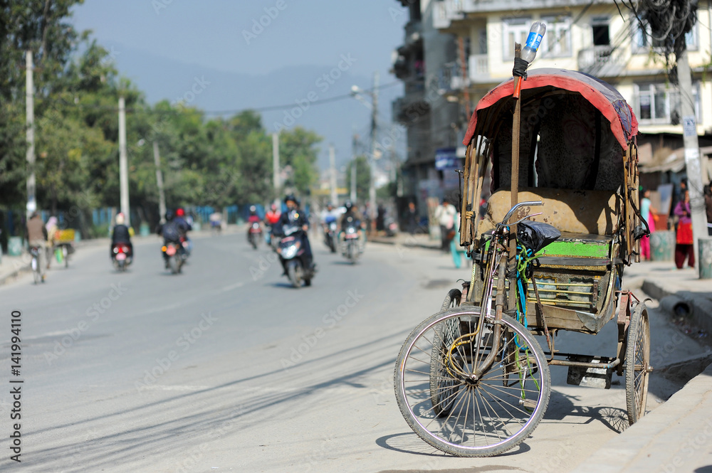 Fotografie Rickshaw