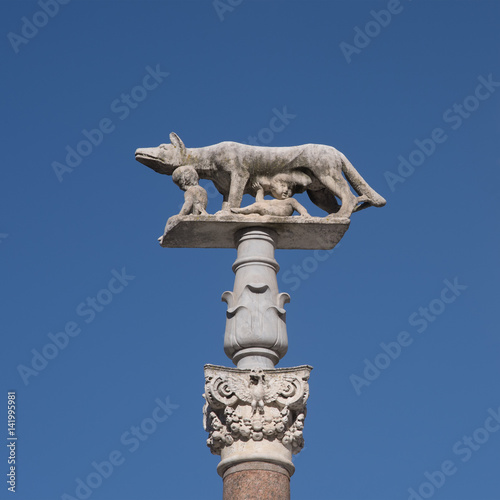 She wolf statue, Siena Cathedral, Italy