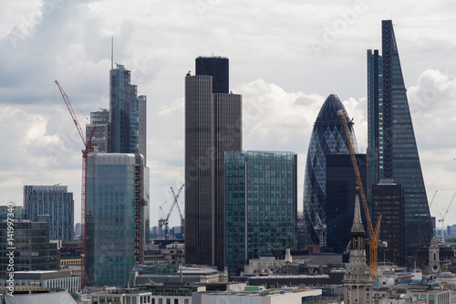 The City of London is one of the oldest financial centres and today remains at the heart of London's financial services industry. photo