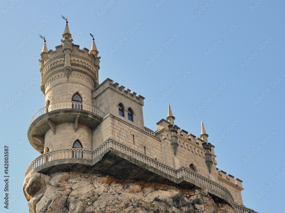 Castle on a rock