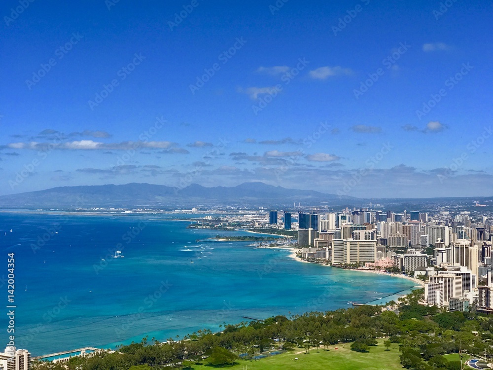 View from Diamond Head Monument