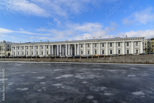 Embankment of the Fontanka river photo