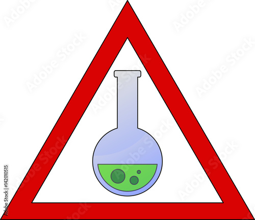 Chemistry icon danger