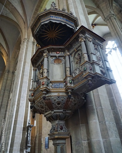 Erfurter Dom In Th  ringen