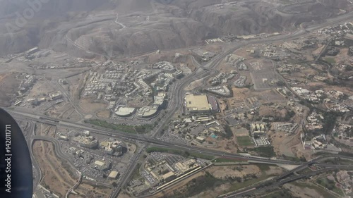 Landeanflug auf Muscat
 photo