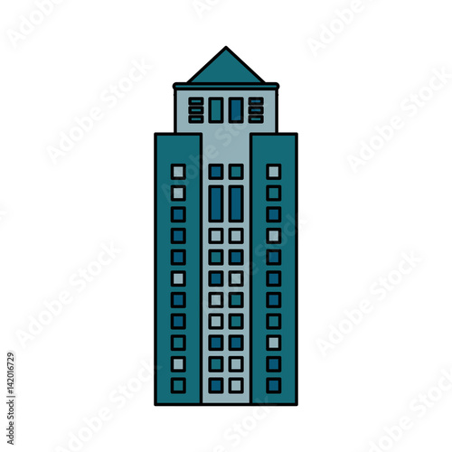 building cityspace skyscraper image vector illustration eps 10