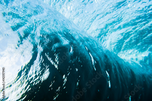 Fototapeta Naklejka Na Ścianę i Meble -  Wave underwater
