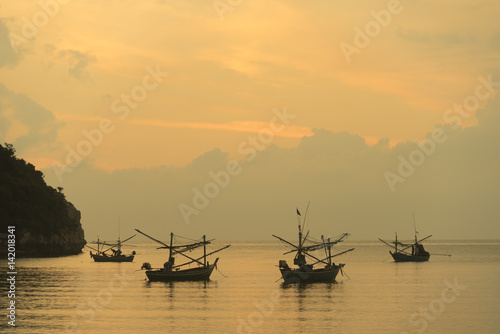 local fishing boat, Thailand