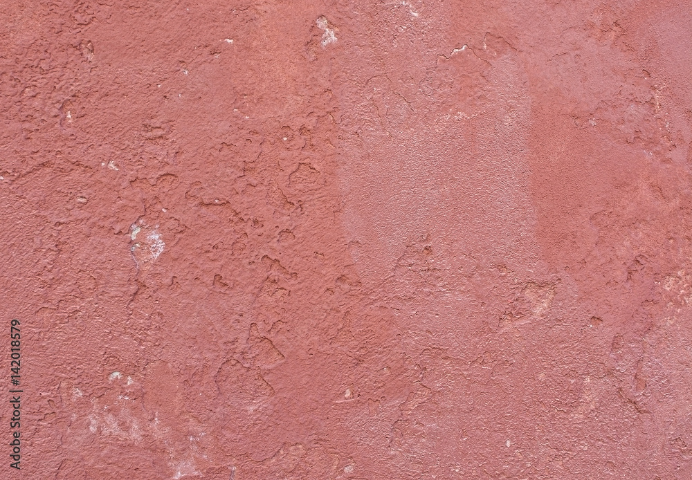 Grungy red roughcast wall Grungy red roughcast wall