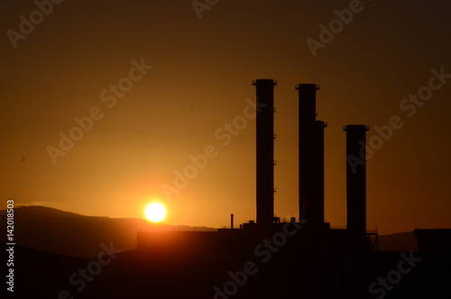 Dublin Port Sunset