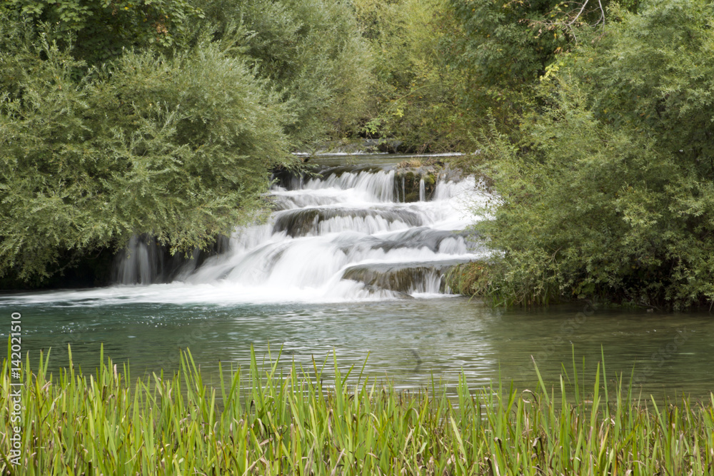 Rastoke in Croatia, a small village with lots of waterfalls