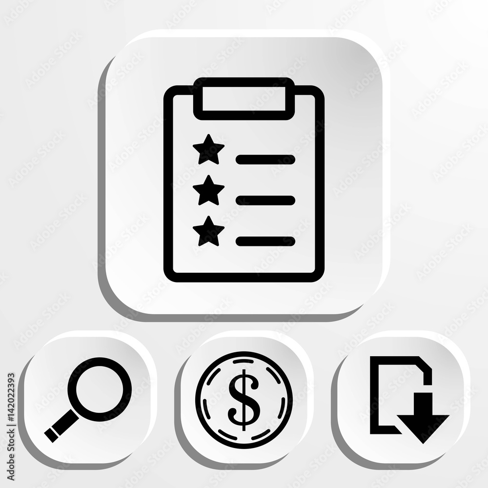 checklist icon stock vector illustration flat design checklist icon stock vector illustration flat design
