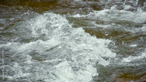 mountain river close up water photo