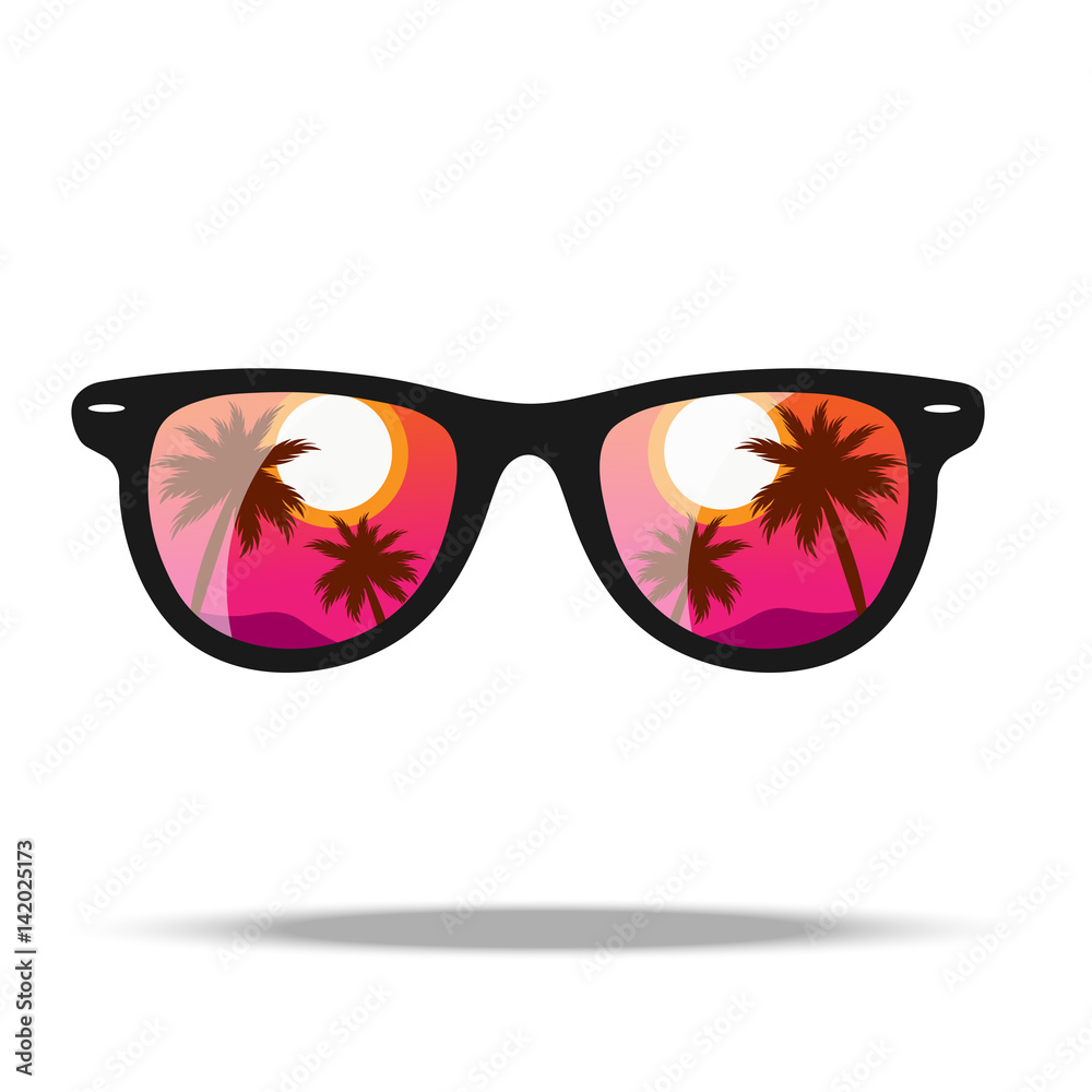 Vector Sun Glasses Vector & Photo (Free Trial) | Bigstock