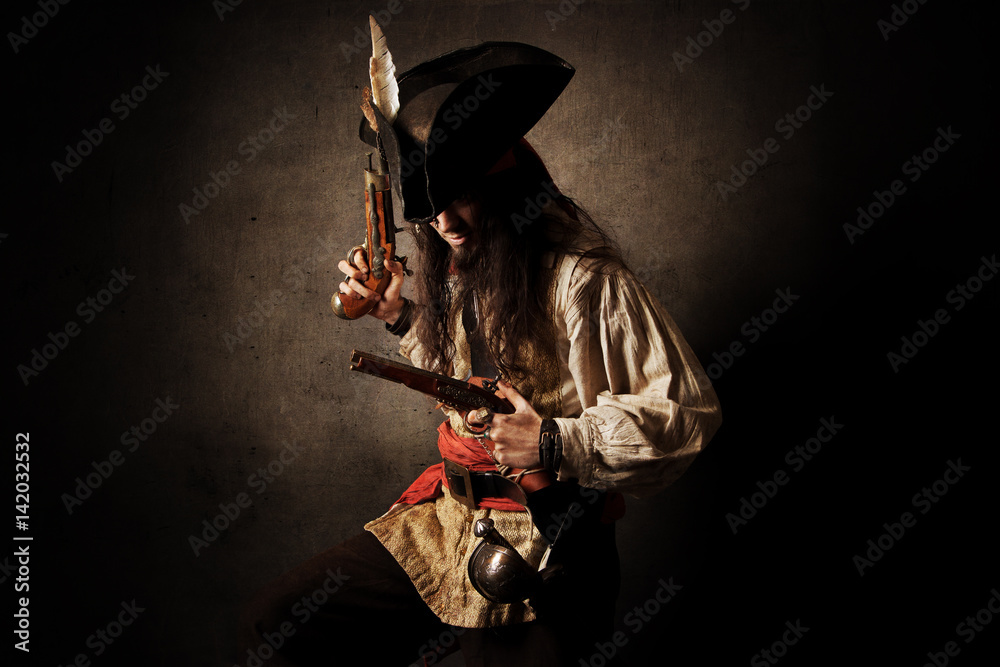 Obraz premium Pirat
