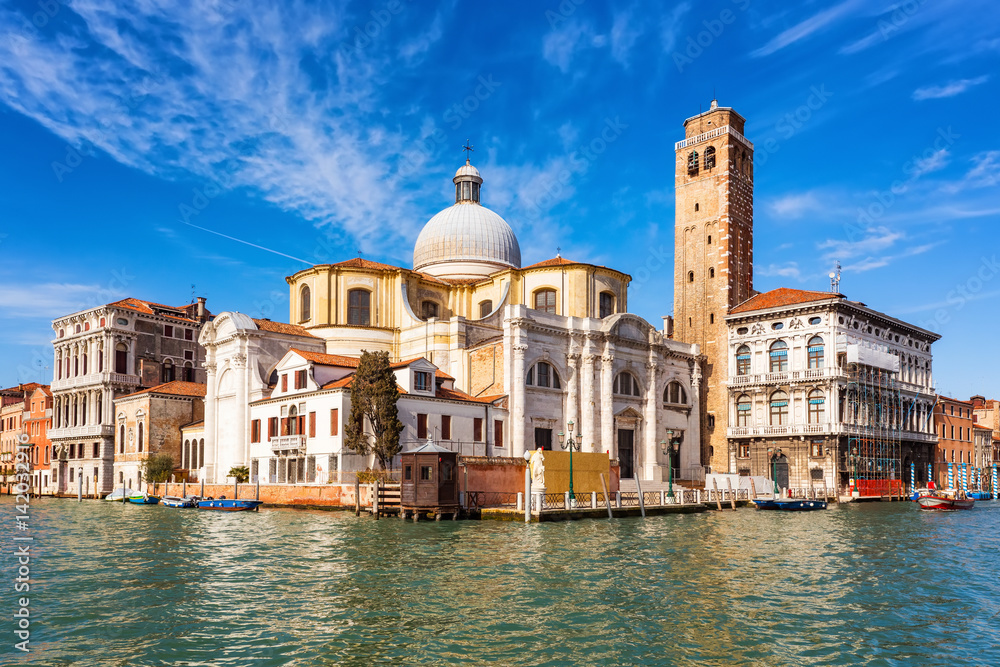 Fototapeta premium Venice at sunny day, Italy