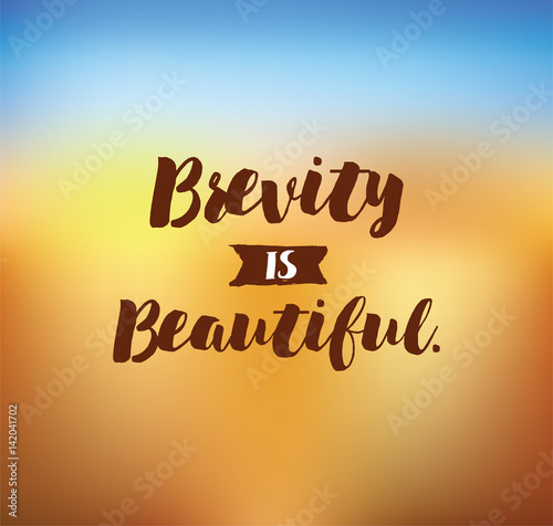 Typography for poster, invitation, greeting card or t-shirt.