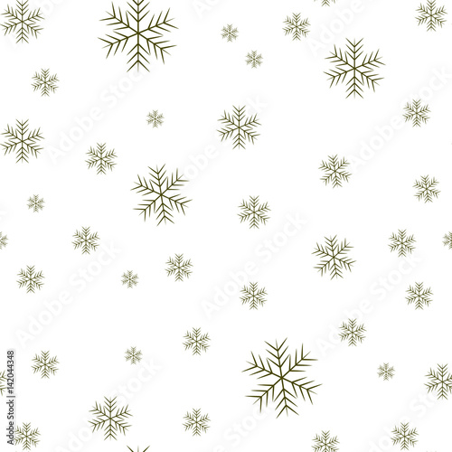 Winter Seamless Snowflake and star seamless Pattern. Vector EPS 10. snowflakes seamless