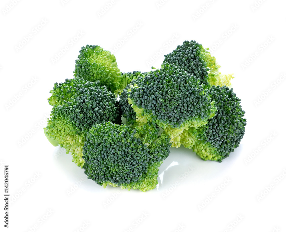 Broccoli isolated on white background Broccoli isolated on white background