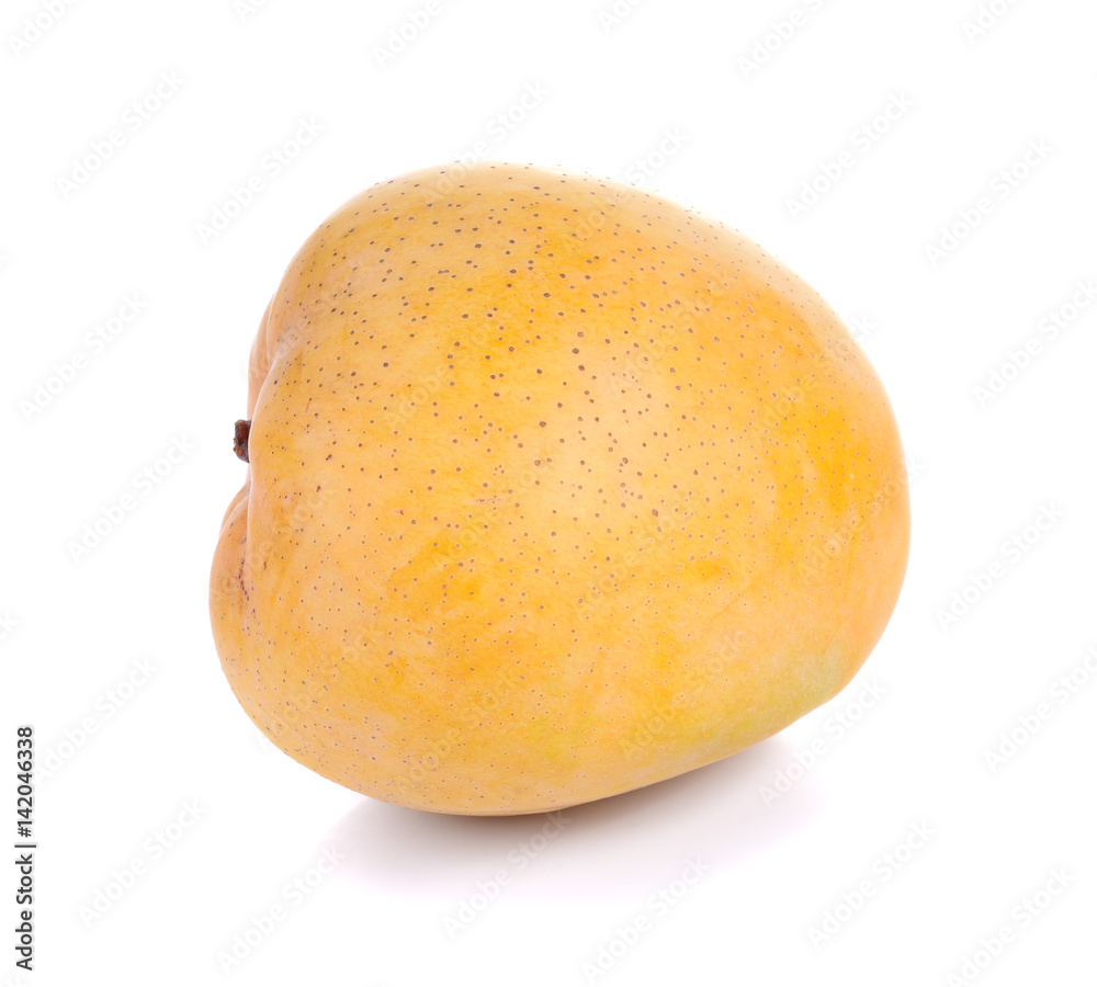 mango fruit isolated on white background mango fruit isolated on white background