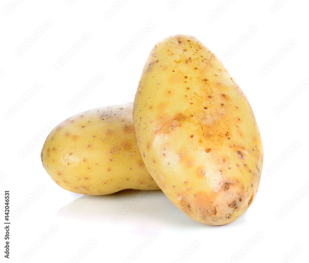 potato isolated on white background potato isolated on white background