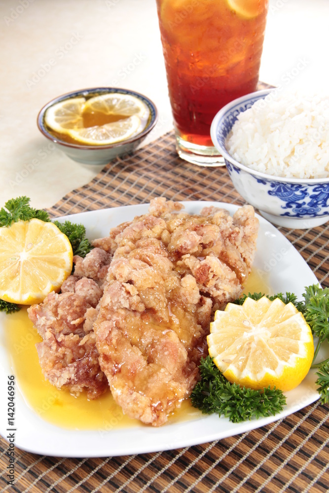 deep fried chicken