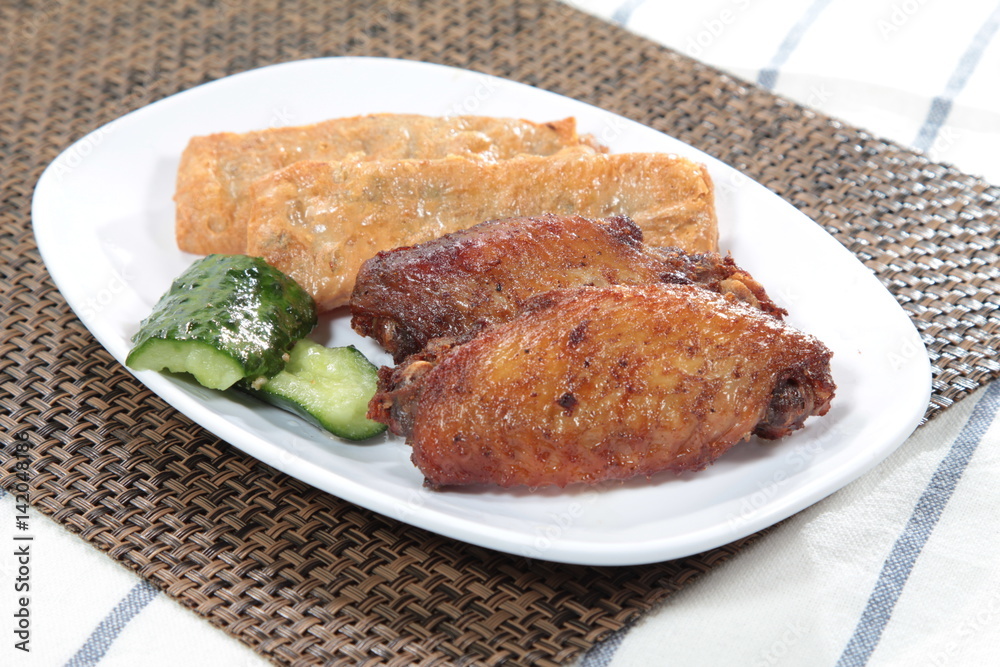 deep fried chicken deep fried chicken