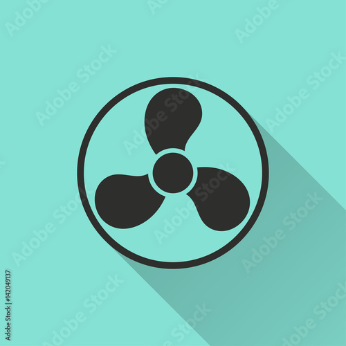Fan - vector icon.