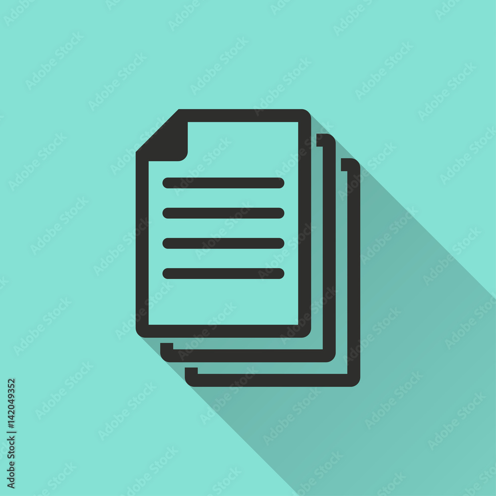 Document - vector icon.