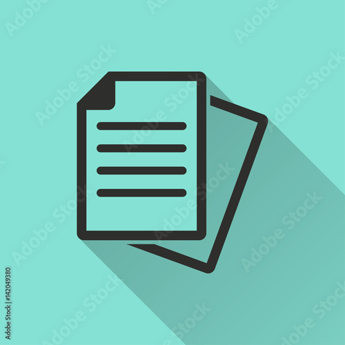 Document - vector icon.
