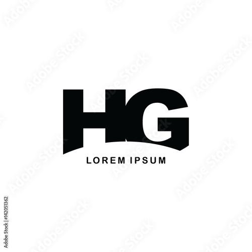 initial letter brand logo template logotype
