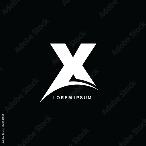 initial letter brand logo template logotype