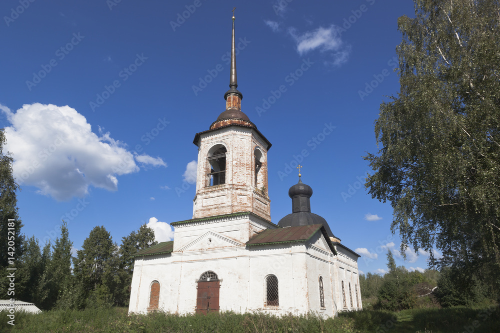 Church of the Miracle of Michael the Archangel in Honeh in Veliky Ustyug, Vologda region, Russia Church of the Miracle of Michael the Archangel in Honeh in Veliky Ustyug, Vologda region, Russia