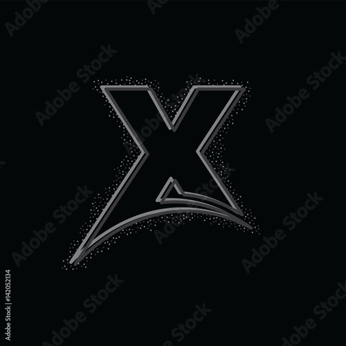 initial letter brand logo template logotype