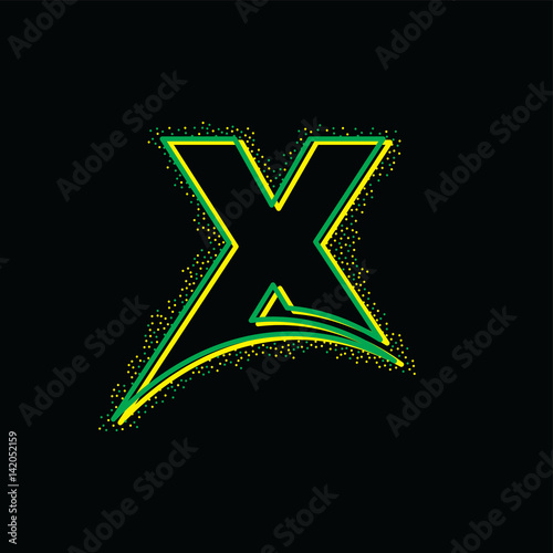 initial letter brand logo template logotype