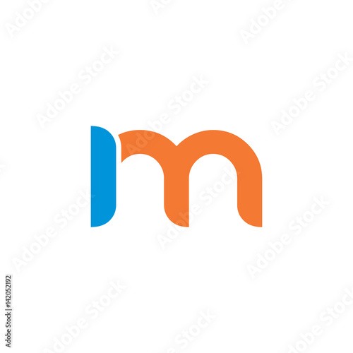 initial letter brand logo template logotype