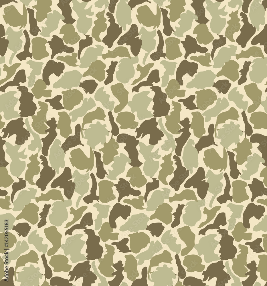 Abstract Military Camouflage Background Abstract Military Camouflage Background