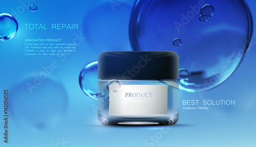 Beauty anti aging cream ads.