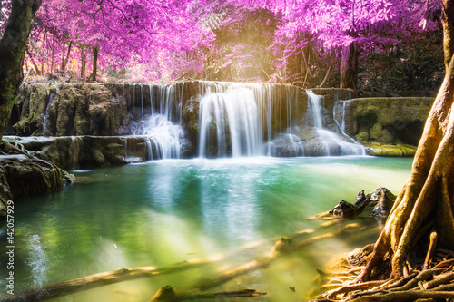 Waterfall clear scenic natural