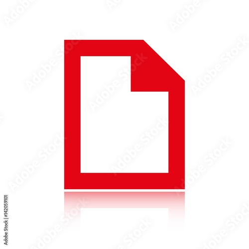 file icon stock vector illustration flat design