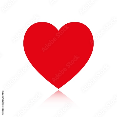 heart icon stock vector illustration flat design Free Download heart icon stock vector illustration flat design - GFXLoad