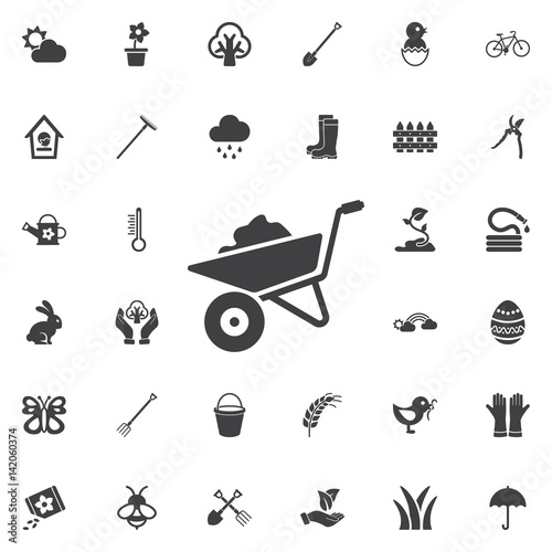wheelbarrow icon