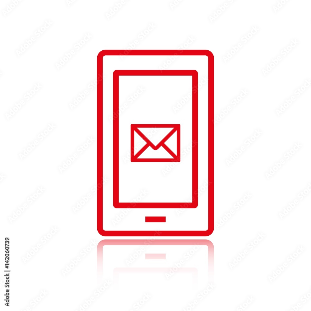 phone sms icon stock vector illustration flat design phone sms icon stock vector illustration flat design