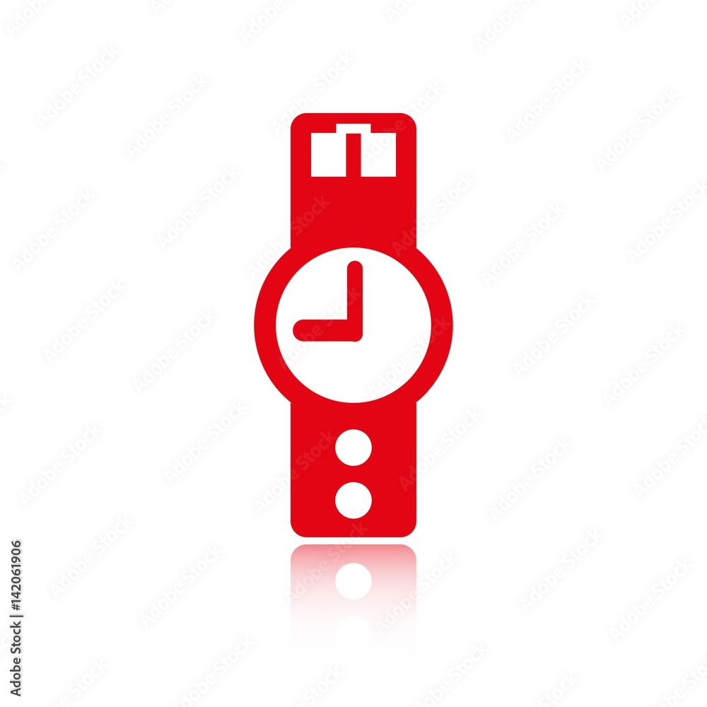 wristwatch icon stock vector illustration flat design wristwatch icon stock vector illustration flat design